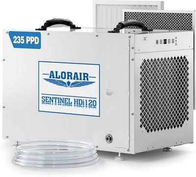 AlorAir Sentinel HDi120 Whole House Dehumidifier 120 Pints at AHAM 3,300 sq. ft.