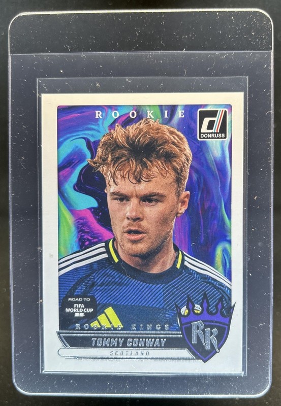 2025-26 Donruss Road to World Cup 26' Tommy Conway Rookie Kings Silver RC #22
