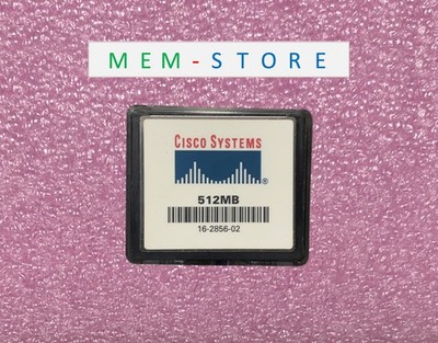 16-2856-02 Cisco 512MB CompactFlash CF Flash ATA Memory Card