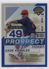2024 Panini Prospect Edition Blue Prizm 112/149 Cade Kuehler #152 19l7