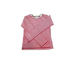 Hanna Andersson Red  White Stripe Long Sleeve Rash Guard Size 150 12  14 