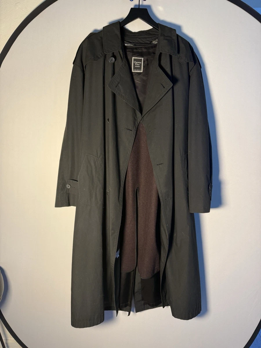 Christian Dior Monsieur Trench Coat for sale | eBay