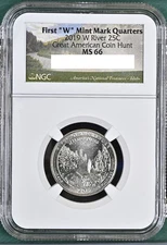 2019 W Frank Church River of No Return 25c NGC MS 66 West Point Quarter - River