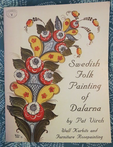 Swedish Folk Painting of Dalarna by Pat Virch