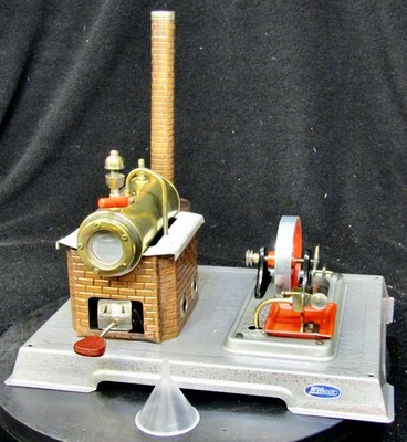 1980s Wilesco D8 Live Steam Engine - Restored - Good but not Perfect      # 1176