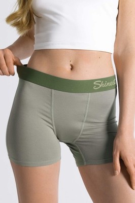 Shinesty ''The Manzanilla'' Olive Green Women's Boxers