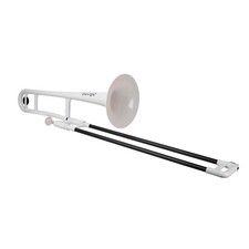 Jiggs pBone Plastic Trombone White