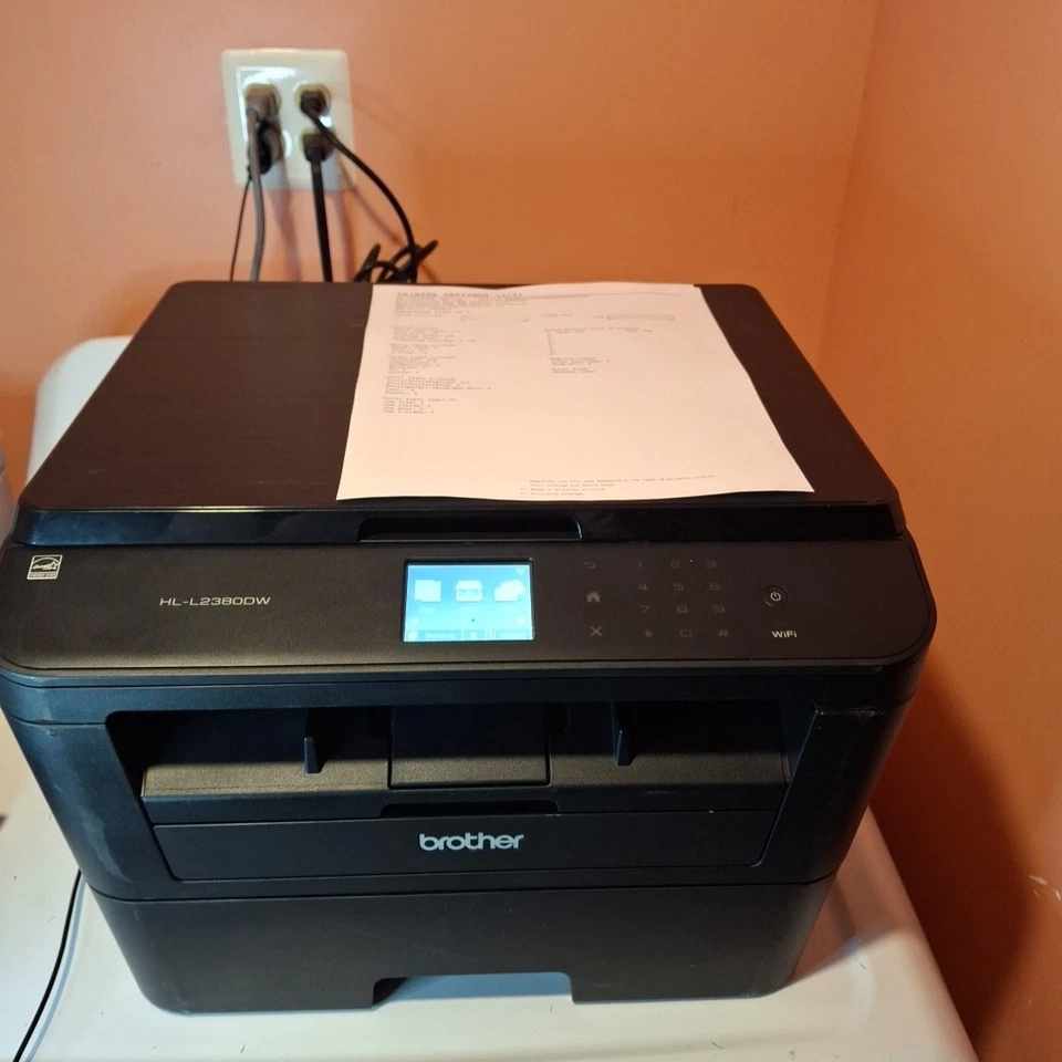 Impresora láser Brother serie DCP-L2550DW, copiadora, escáner impreso 416 páginas Foto 4 de 4