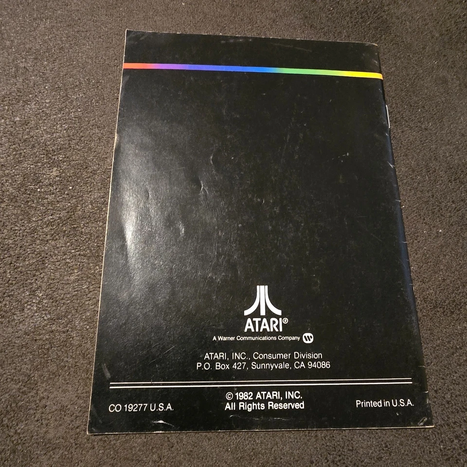 Atari 5200 Manual Lot Owner’s Manual Brochures Warranty Sheet 1982 1983 Vintage - Image 3 of 4