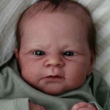 17in Unpainted Reborn Doll Kit Soft Touch Fresh Color Unassembled Elijah Gifts