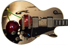 Guitar Skin Axe Wrap Re-skin Sexy Cherry 433