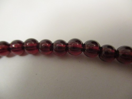 Nicky Butler Necklace NB 925 Sterling Silver Red Garnet Bead Strand - Picture 3 of 8