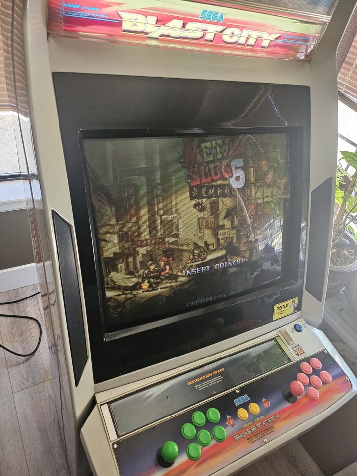 Sega Blast City Arcade eBay