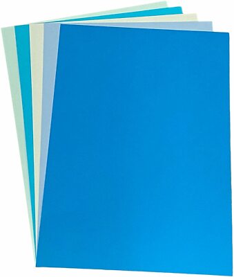 A4 farbiges Papier 80 g/m² gemischt verschiedene Farbtöne 100 Blatt Packung. 20 jede Farbe