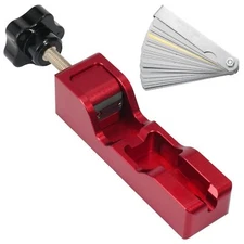 SINGARO Spark Plug Gap Tool, Universal Spark Plug Gapper with 32 Blade Steel ...