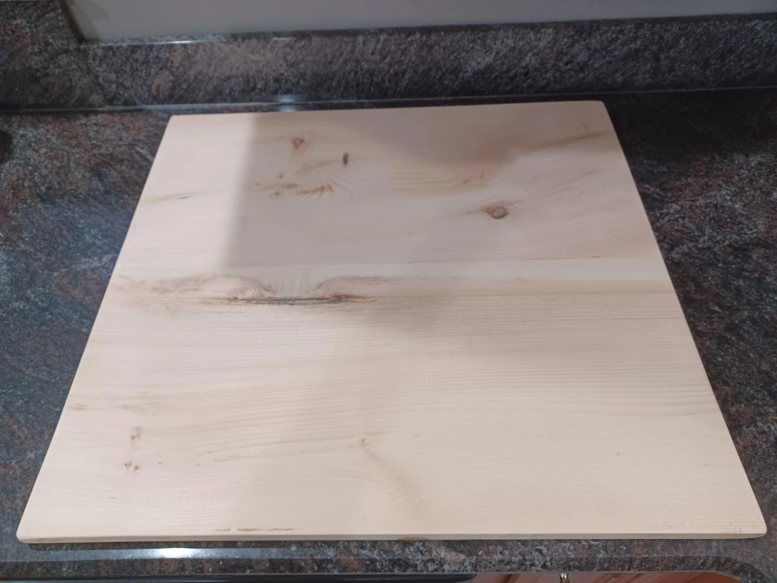 GIANT SIZE HAND CRAFTED WOOD PREP BOARD FOR PIZZA OR BREAD MAKING
Opens in a new window or tab