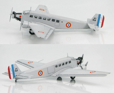 Junkers Amiot Ju-52 Toucan 1939 HM Armée de l'Air / Metall 1:144  Yakair / Avion