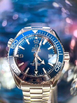 OMEGA Seamaster Planet Ocean 600M Blue Dial 215.30.44.21.03.001