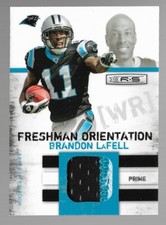 Brandon LaFell 2010 Rookies & Stars Freshman Orientation PRIME Patch #23 /50 NFL