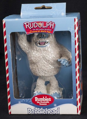 Toysite Bumbles Abominable Rudolph Reindeer Christmas BOBBLEHEAD 2001 w/Box