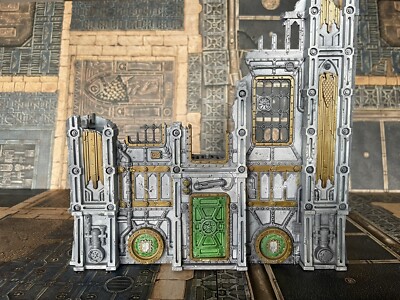 Warhammer 40k Kill Team Hivestorm - Killzone Volkus Terrain Gut bemalt