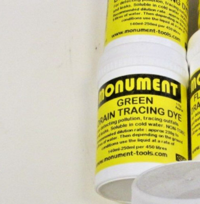 MONUMENT oder andere Marke DRAIN TRACING DYE GREEN 4oz