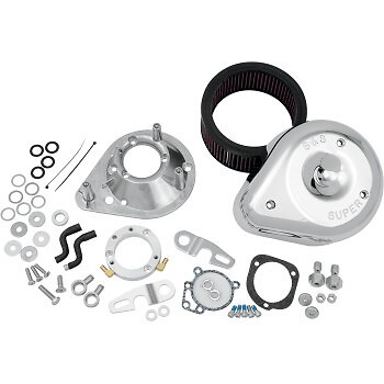 S&S Air Cleaner クローム　ハーレー　スポーツスター S&S Chrome Tear Drop Air Cleaner Kit for Harley Sportster 91