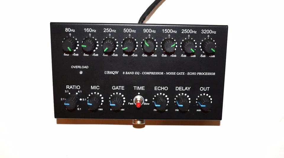 EQ 8 bande noise gate icom ic-756 ic-746 ic-718 ic-7600 ic-7410 ic-7700 ic-7800 - Immagine 2 di 4