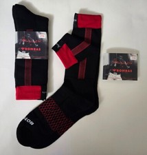 2-pack 2 pairs Muhammad Ali x Bombas Championship Calf Socks - Large