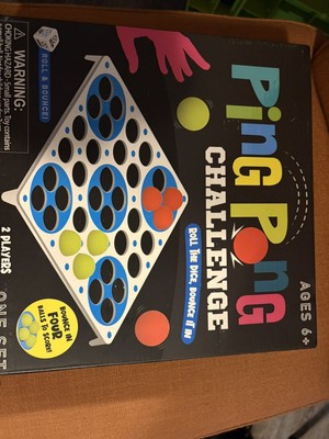 PING PONG CHALLENGE GAME Ages 6+, New