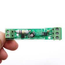 AC 220V 1-CH Optocoupler Isolation Module Voltage Detect Board Adaptive for PLC
