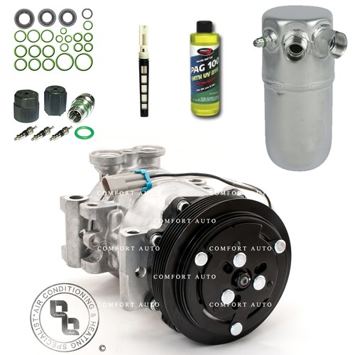 New AC Compressor & A/C Kit Fits 1996 1999 Chevy Silverado 1500 / 2500 Truck eBay