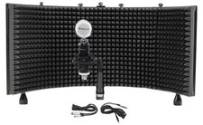 Rockville RCM03 Pro Studio Recording Condenser Microphone Mic Shock Mount Shield