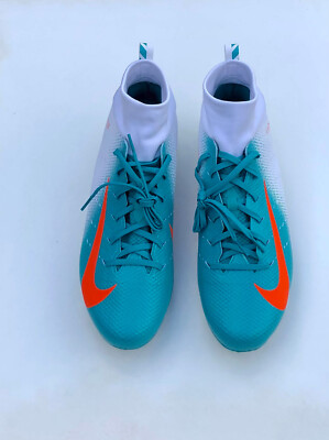 Men’s Size 12 Nike Vapor Untouchable Pro 3 Teal Orange Miami Dolphins AO3021-103 Men main image 2