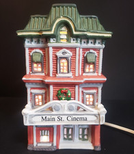 Heartland Valley Village Dickens Keepsakes Christmas Village Cinema Theater
