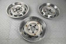 JAGUAR SERIES 2 XJ12 XJ6 DAIMLER STAINLESS HUB CAPS CHROME FINISHER XJC COUPE