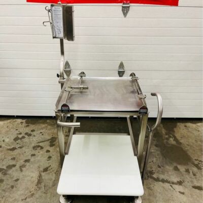 Face To Face Slicer Deli Buddy Mobile Deli Slicer Cart SS Excellent Condition