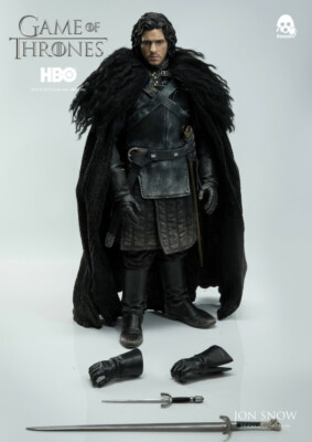 Game of Thrones ジョンスノウ フィギュア スリーゼロ NEW IN BOX ThreeZero Game of Thrones Jon Snow 12