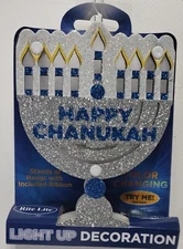Rite Lite 'Happy Chanukah' LED color Changing Table Decoration