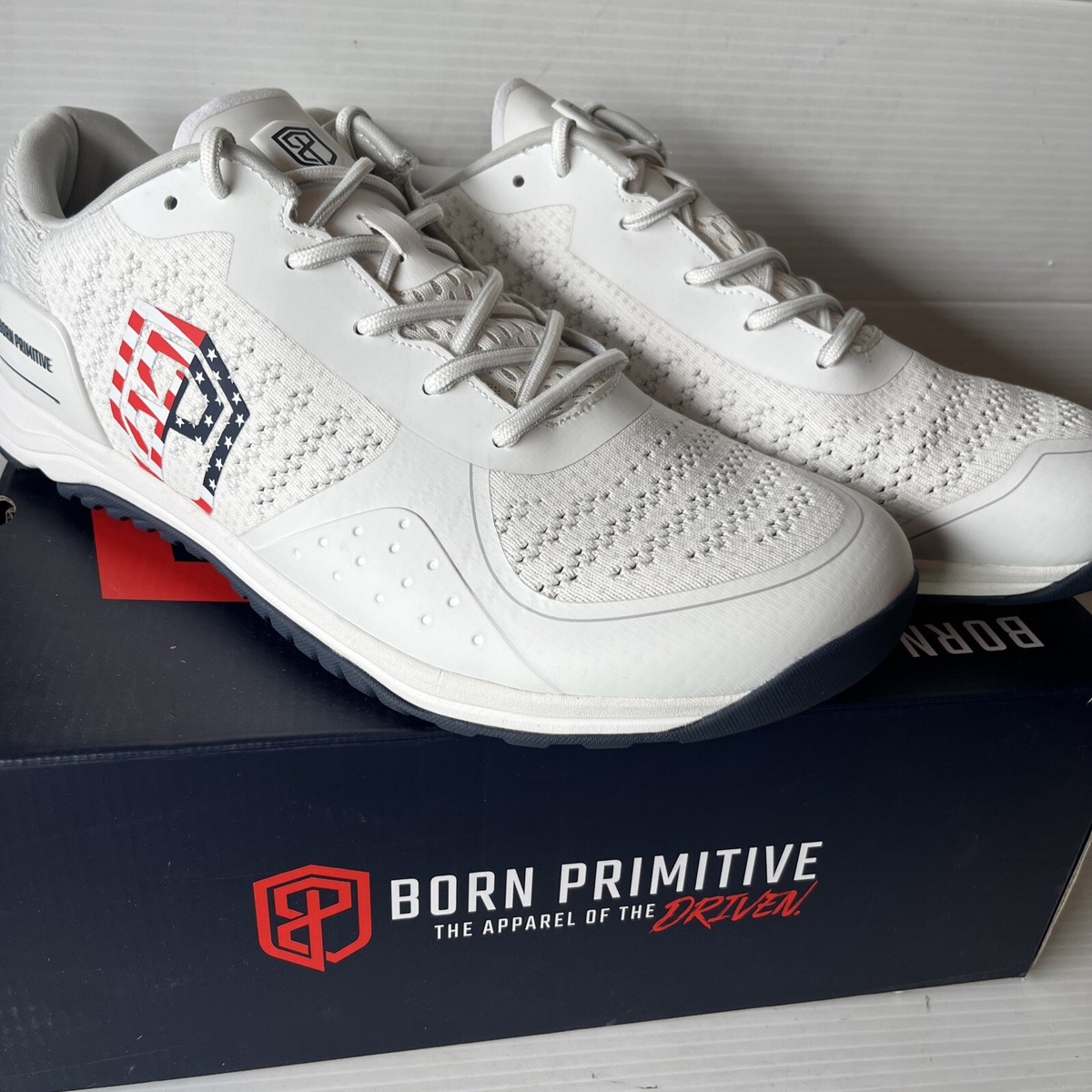 Born Primitive Savage 1 Training Shoes Mens 9 White CrossFit Gym Sneakers Men main image 4