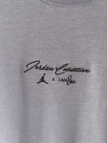 NWT Jordan Women's Paris Collective Lala &ce Purple T-Shirt Short Sleeve S/M/L - Picture 4 of 9