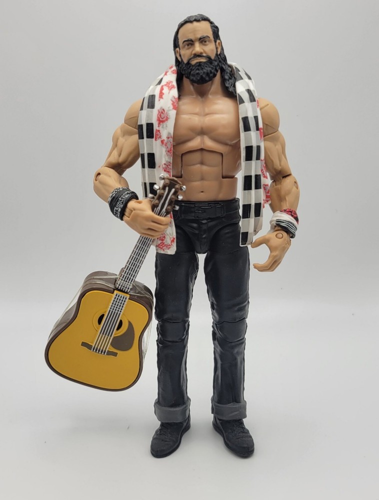 WWE Mattel ELIAS Elite Series 60 Wrestling Figure Complete w/ Guitar