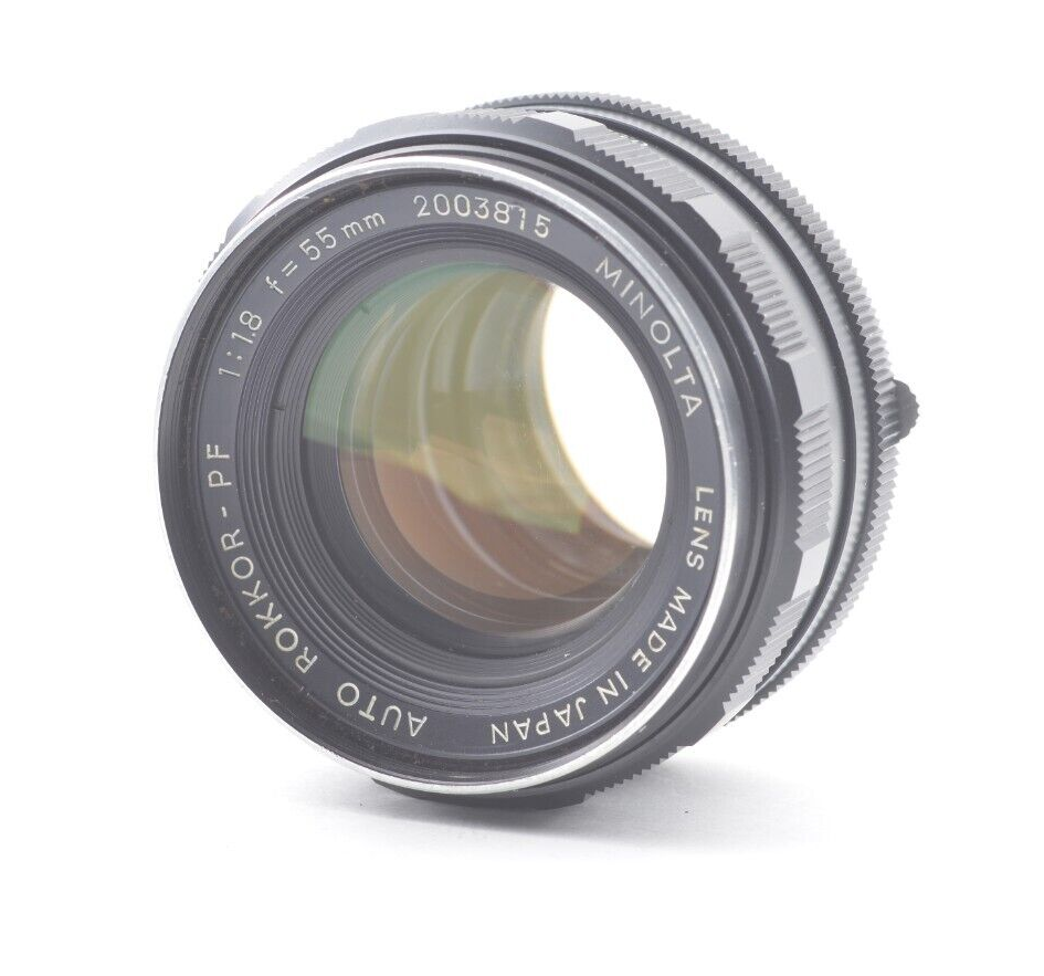 Top Mint】MINOLTA AUTO ROKKOR-PF 55mm f/1.8 for SR/MC/MD mount