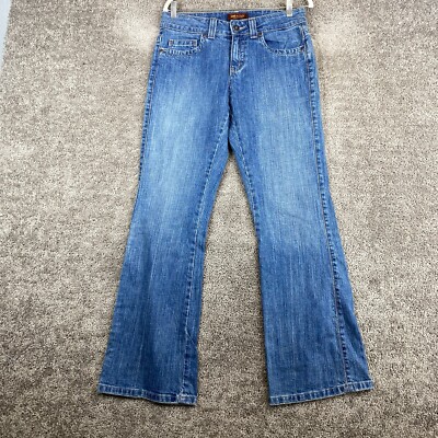 Lee One True Fit Lower On The Waist Flared Leg Jeans Juniors