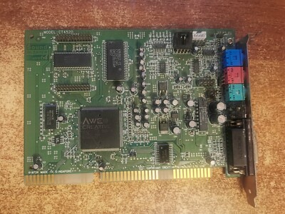 Vintage tested Creative AWE64 Value CT4520