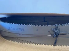 2 new MORSE 12' x 1" x .035" 3/4T VP PR Variable Pitch M42 Welded Bandsaw Blades
