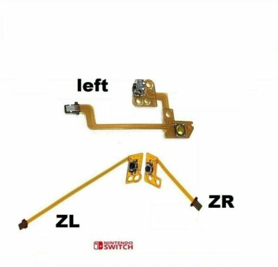 NEW ZR / ZL / L BUTTON KEY RIBBON FLEX CABLE REPLACEMENT For