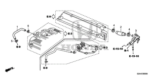 Genuine Honda 17137-RNA-A00 Breather Pipe
