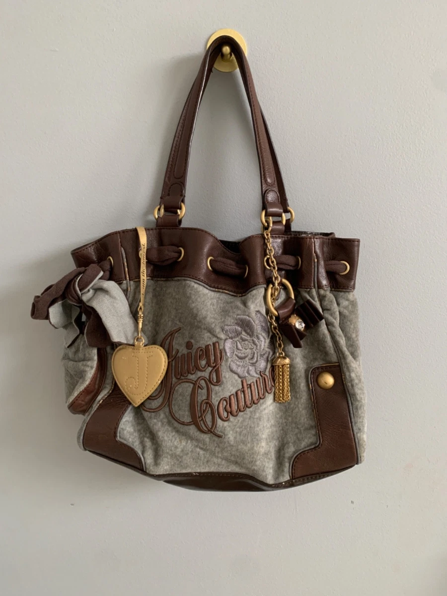Juicy Couture Satchel/Top Handle Bag Brown Bags & Handbags for