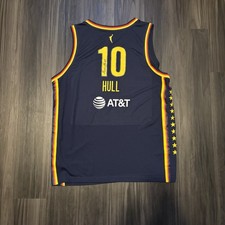 Indiana Fever Lexie Hull Autographed Pro Navy Blue Jersey